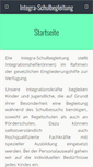 Mobile Screenshot of integra-schulbegleitung.de